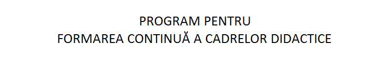 Programele de studiu acreditate prin Agenția Romn de Acreditare a Calitții n nvțmntul Superior